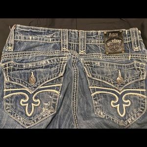Men’s Rock Revival Jeans Sz 31”